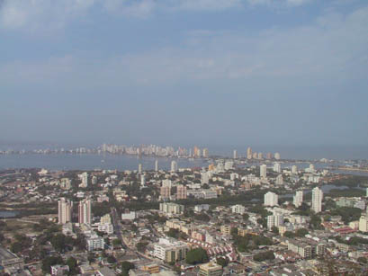Cartagena, Columbia General View